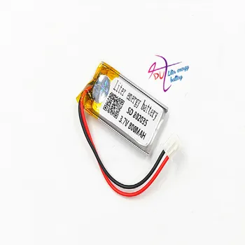 

JST XH 2.54mm 802035 3.7V 800MAH Lithium Polymer LiPo Rechargeable Battery For Mp3 headphone PAD DVD bluetooth camera