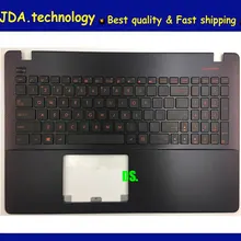 Wellendorff 95% Топ чехол для ноутбука ASUS W50V FX50 FX50J FX50JK A555Q A555B Упор для рук США клавиатура верхняя крышка