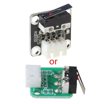 

5PCS X/Y Axis Limit Switch 3Pin N/O N/C Control Micro Switch for CR-10 Ender3 3D Printer Parts Accessories