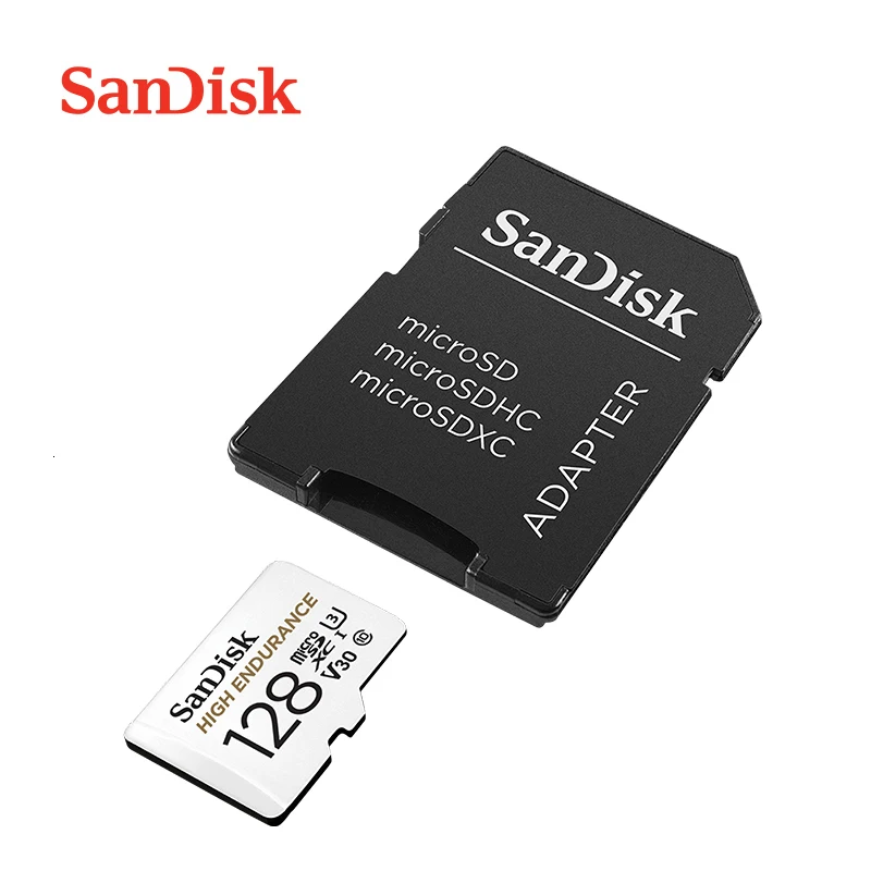 Карта памяти SanDisk высокая выносливость видео мониторинг 32 Гб 64 Гб MicroSD карта SDHC/SDXC класс 10 40 МБ/с./с TF карта для видео мониторинга