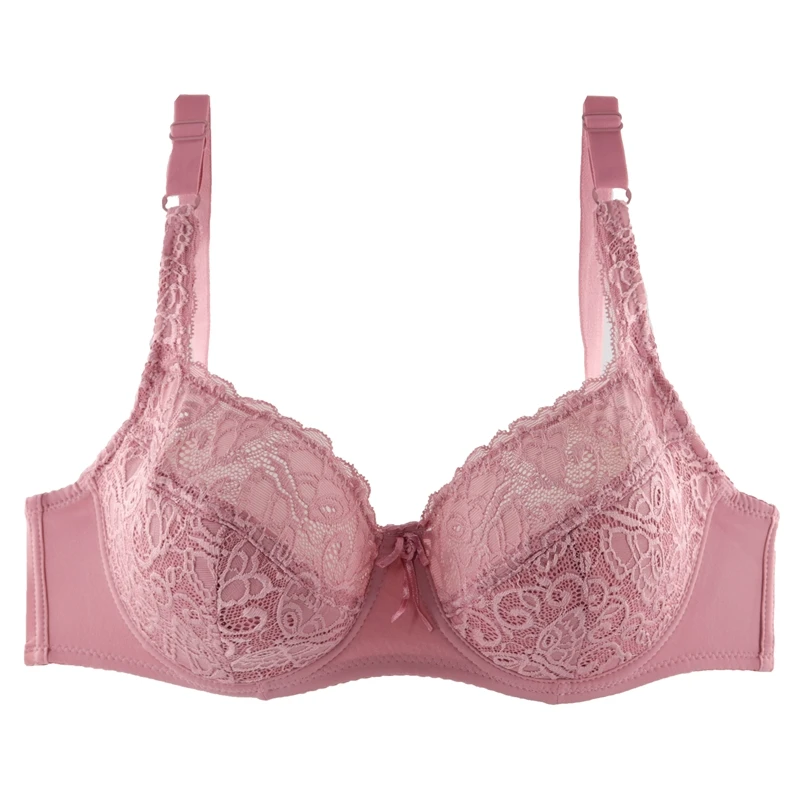 B6-Cameo PairFairy, женская большая чашка, D, E, F, бюстгальтер без подкладки, полная чашка, кружевные бюстгальтеры размера плюс, 75-100, Цветочный, Soutien Gorge, бюстгальтер на косточках - Color: B6-Cameo