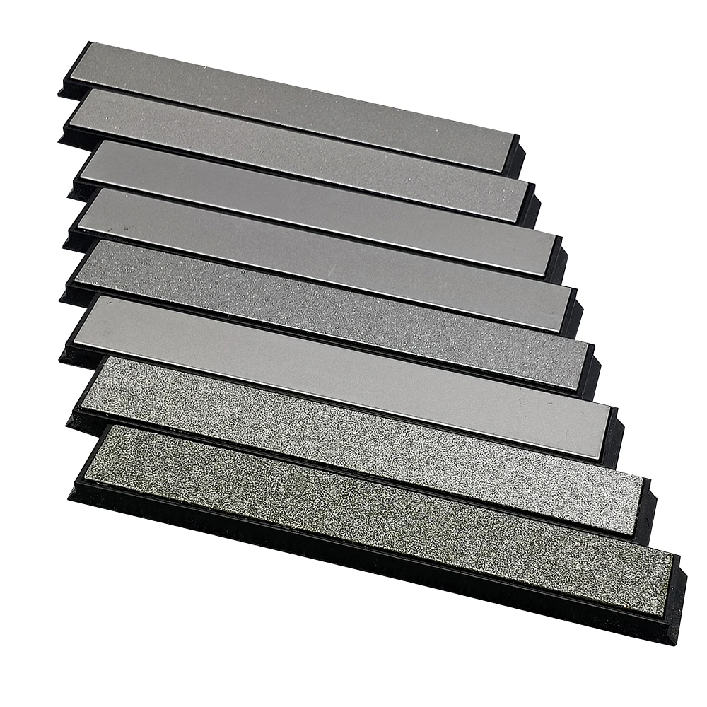 

8pcs Knife sharpener Diamond bar whetstone grinding stone Edge pro Ruixin pro rx008 sharpening system 80-3000 Diamond stone 5.9"