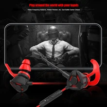 Наушники-вкладыши, портативные с микрофоном для мобильного телефона, ноутбука, настольного компьютера, игр VH99