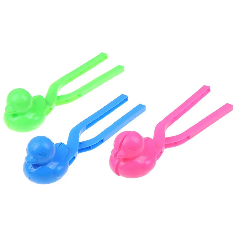 

Duck Shaped Snowball Maker Clip Children Outdoor Winter Snow Sand Mold Tool Toy ZJ55