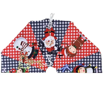

1Pc Tree Skirt Adorable Decorative Fashion Dustproof Tree Apron Tree Bottom Cover Christmas Tree Skirt for Party