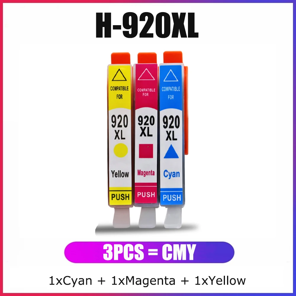 YC для HP920 XL CD972AE CD973AE CD974AE Officejet 6000 E609 6500 E709 6500A E710 7000 E809a 7500A | Компьютеры и офис