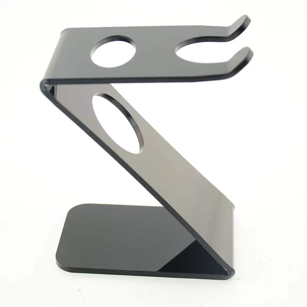 35544 Z-shaped Brush Holder Acrylic Knife Holder Men's Razor Holder Manual Razor Shelf Portable Durable