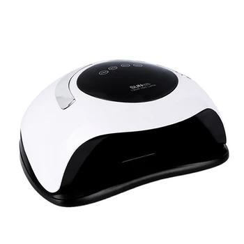 

120W Nail Dryer Led Uv Portable Lamp Curing for All Gel Polish Lcd Display Memory Timer Nail Art Manicure Machine Tool Sun Bq5T