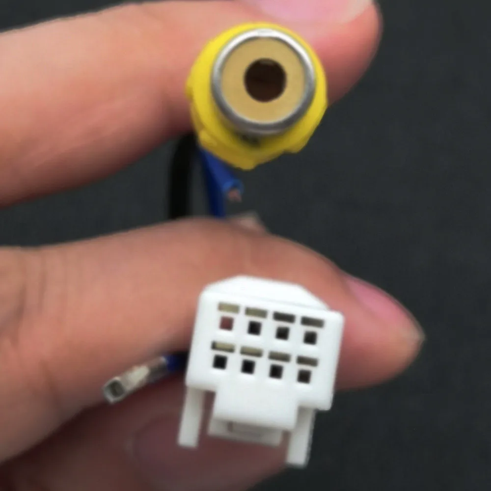 Оригинальный видеовход YIFOUM 8Pin переключатель реверсивная камера RCA адаптер