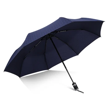 

Simple Rain Umbrella Automatic Folding Reinforced Portable Business Windproof Travel Umbrella Car Paraplu Rain Gear EC50YS