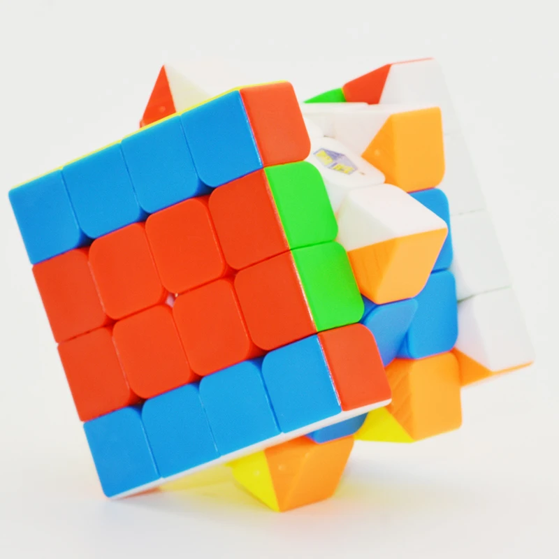 YuXin черный-kylin 4x4x4 цветной флуоресцентный Цвет матовый АБС Пластик черный Kylin 3-заказ Скорость куб