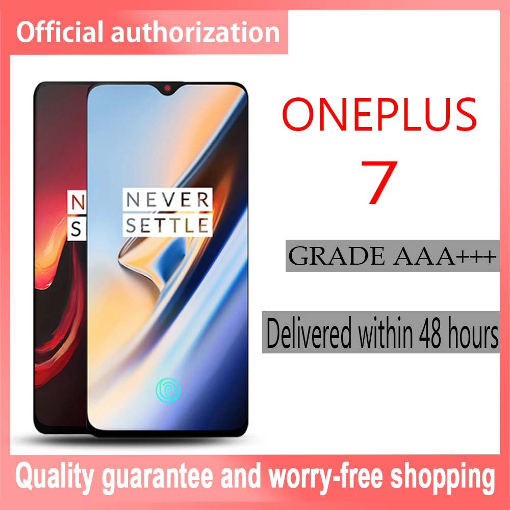 ЖК-экран для Oneplus7 для Oneplus 7 1+ 7 ЖК-дисплей сенсорный экран в сборе для GM1901 GM1900 сенсорный дигитайзер замена экрана