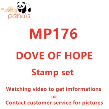 

MP176 DOVE OF HOPE Metal Cutting Dies and Stamps Stencil For DIY Scrapbooking Paper/photo Cards Embossing Dies