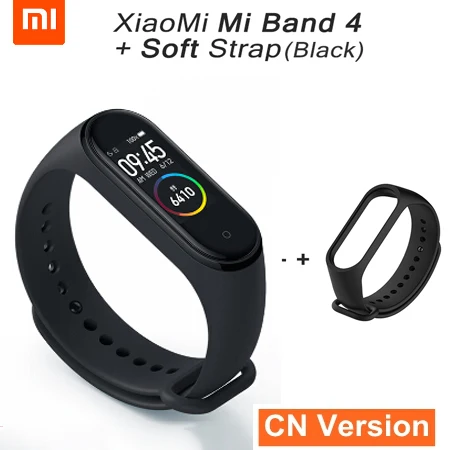 Package 14 Xiaomi mi смарт-браслет 4, полноцветный экран, mi Band 4 mi 4, смарт-браслет, фитнес-браслет, Bluetooth, водонепроницаемый смарт-браслет - Цвет: Package 14