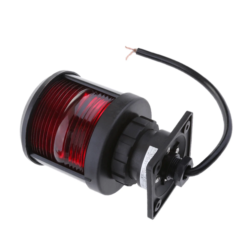 Red+Green 12V/24V LED Port Navigation Signal Light for Marine Boat ,Yacht