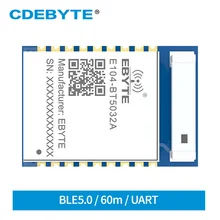 

Ebyte E104-BT5032A nRF52832 BLE 5.0 Bluetooth Module 2.4GHz UART 4dBm 60m Beacon Ibeacon Low Power RF Module Ceramic Antenna