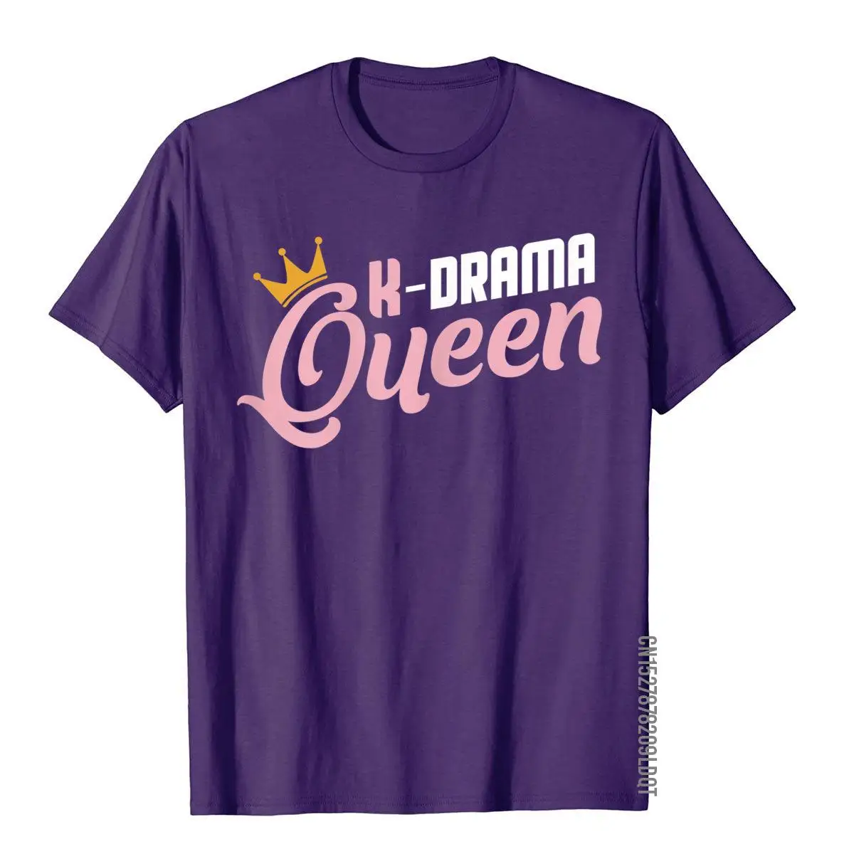 K-Drama Queen Seoul Hallyu Hangul Hanguk Television Kdrama T-Shirt__B12007purple