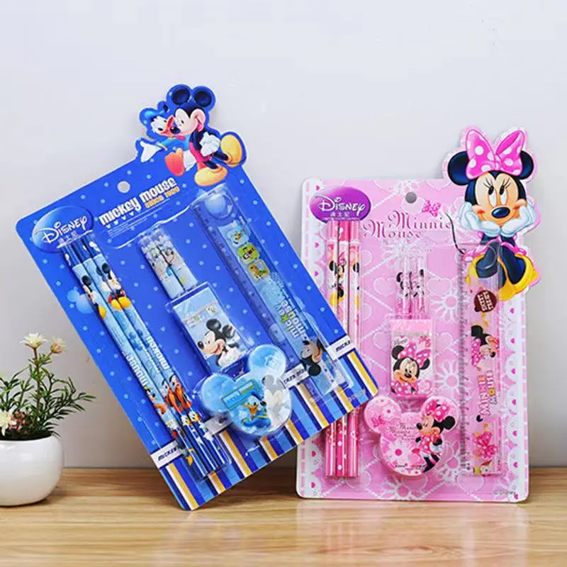 ディズニー Disney ミッキー ビデオステーショナリーセット 文房具