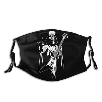 

Star Wars Guitar Adult Reusable Mouth Face Mask Anti Haze Dustproof Protection Cover Respirator Muffle Mask with Filters