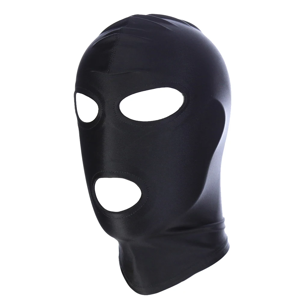 Unisex Men Women Breathable Face Cover Spandex Full Head Costume Mask Hood 02 adult All Saints' Day scary mask