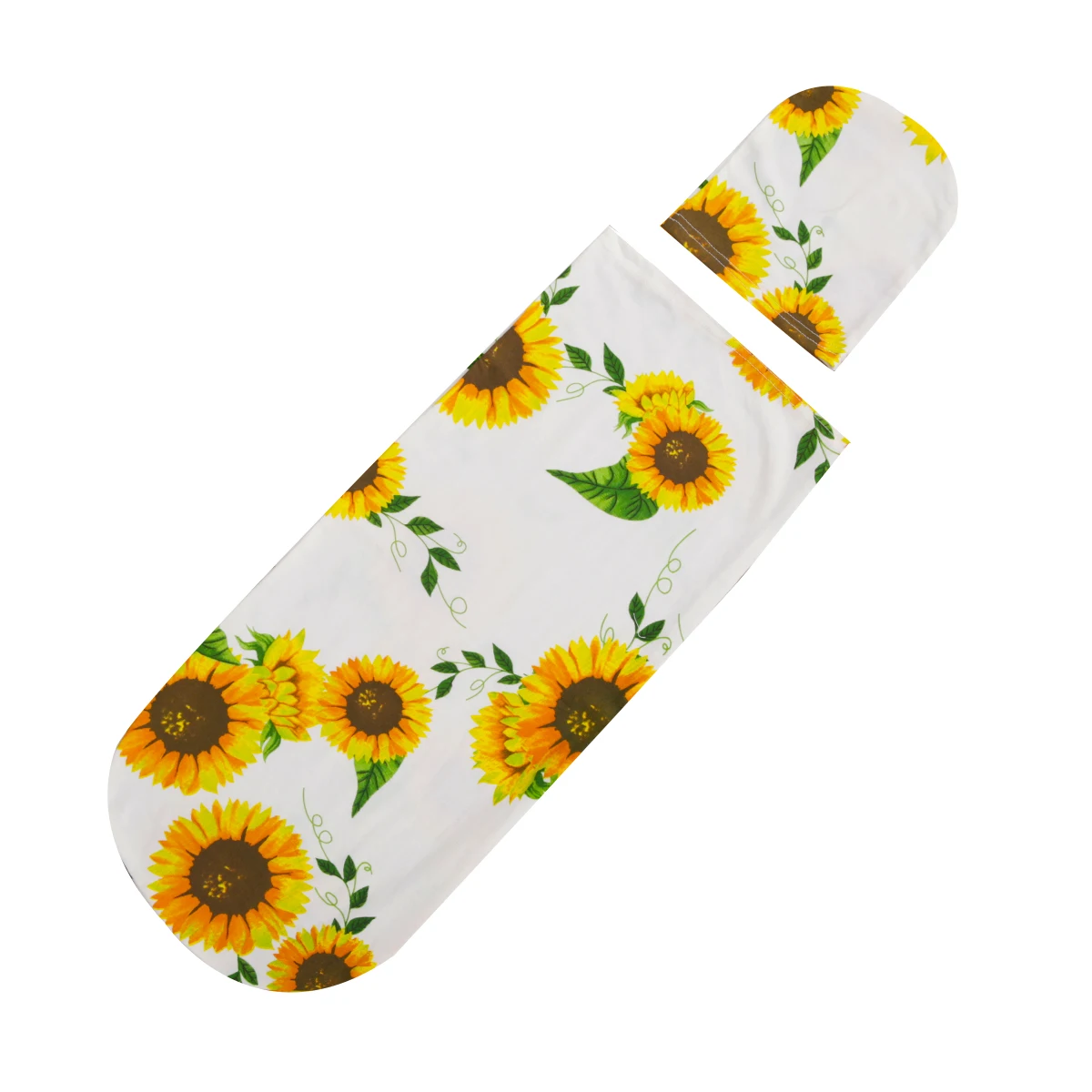 

AA 2Pcs Baby Sleeping Bag+Hat Cotton Boys Girls Avocado Printing Cartoon Pictures Straight-through High Elasticity Sleeping Bags