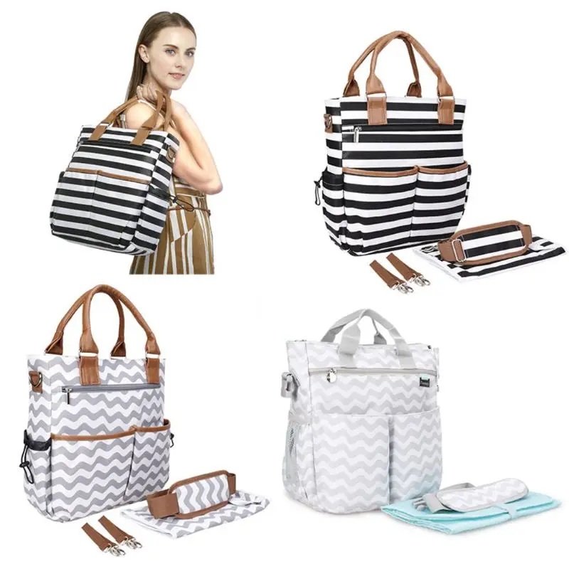 diaper bag Baby Nappy Bag Messenger Changing Pad Shoulder Bag Organizer Handbag Tote Fit Stroller