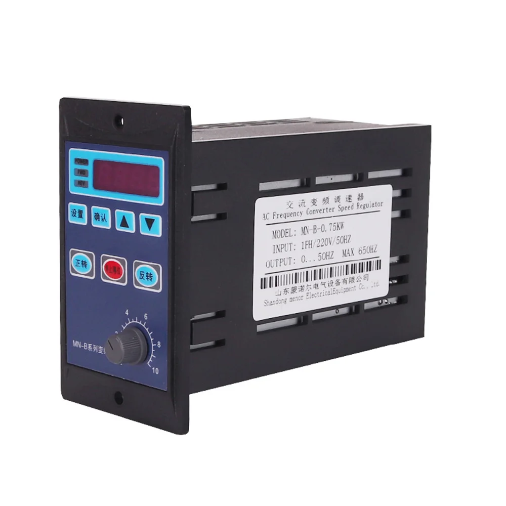 

Small Simple Inverter Three-Phase Motor Frequency Conversion Speeder Single-Phase 220v in 380v out Micro Inverter