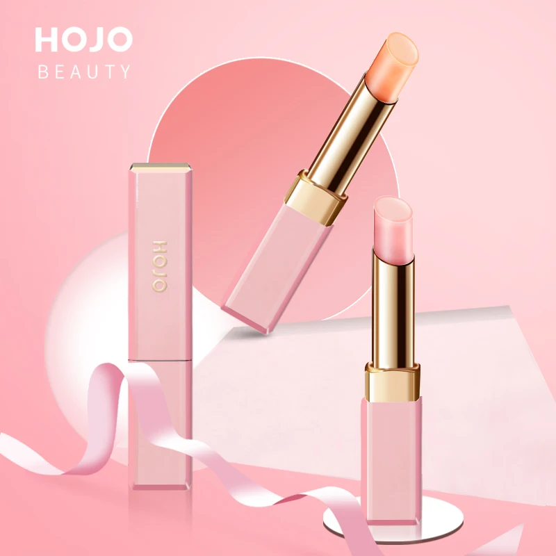HOJO Sakura ароматизатор увлажняющая Волшебная помада долговечная Водонепроницаемая температура меняющая цвет крем для губ бальзам для губ