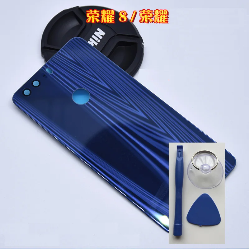 Для Huawei Honor 8 Оригинальный стеклянный Чехол для мобильного телефона Корпус задняя