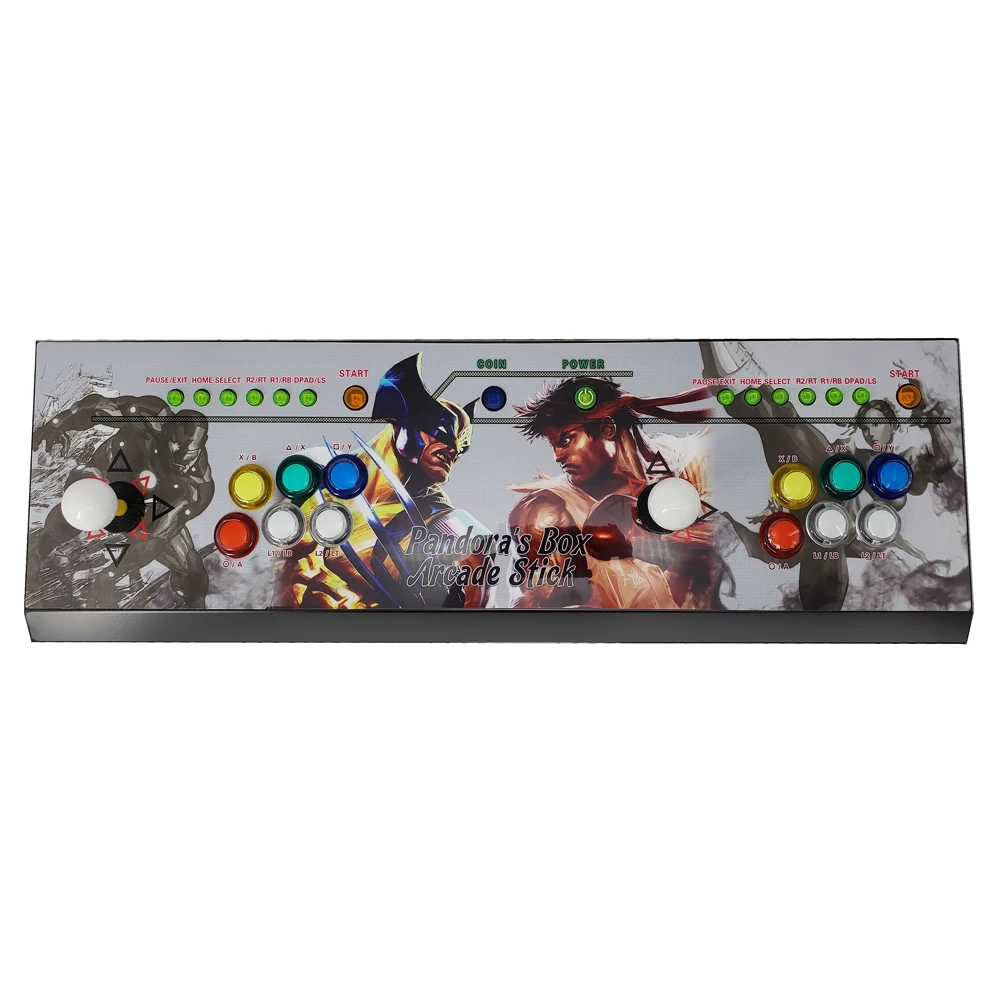 Самый классический дизайн DIY игровой автомат, 2500 В 1 Pandora's Box 9D бытовые мульти игровые консоли