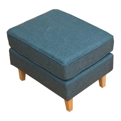 Деревенский диван для отдыха, ленивый стул, диван, Бытовая Спальня, одиночное кресло-качалка с тигром, мебель для гостиной, кресло для трона - Цвет: Footstool-Green