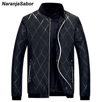 

NaranjaSabor New Jacket Mens 2020 Autumn Fashion Baseball Jackets Men Casual Solid Color Slim Fits Coat Male Brand Clothing N585