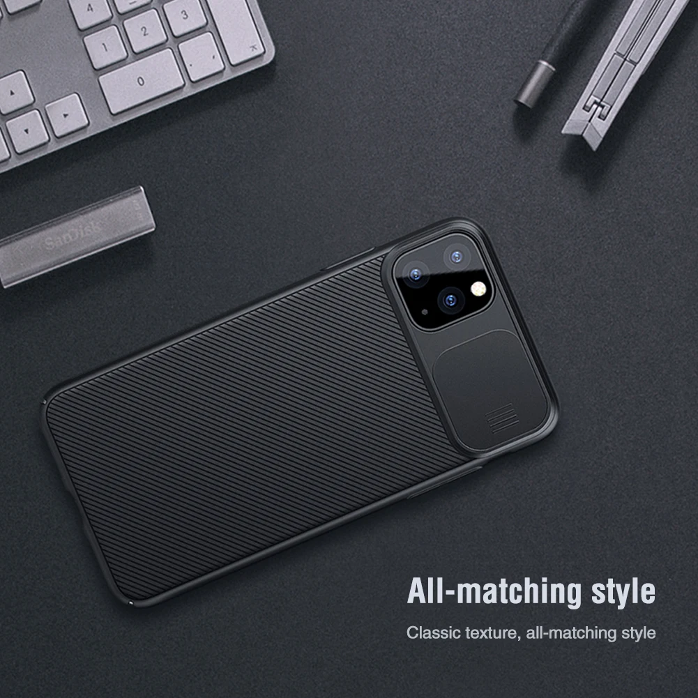 Для iPhone 11 защитный чехол для камеры Nillkin Slide защита объектива защитный чехол для iPhone 11 Pro Max iPhone11 чехол