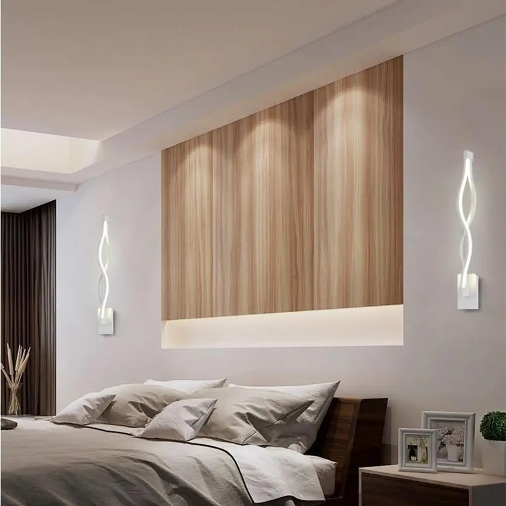 

16w Durable Sturdy Wall Lamp Bedside Lamp LED Wall Light Hallway Stairwell Office Entrance Flashlight Bedroom Living Room