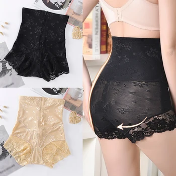 

Shaper Panties Underwear Shapewear High Waist Panty Breathable Elastic Control Panties Slimming