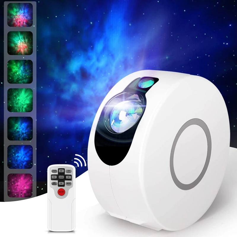 Details about   Laser Galaxy Starry Sky Projector Rotating Water Waving Night Light Led Colorful