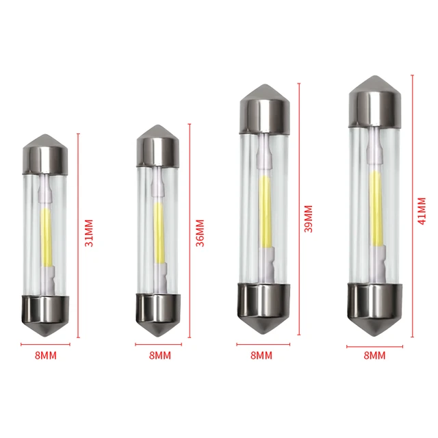 c5w led kenteken verlichting / interrieur lamp (31mm) kopen?