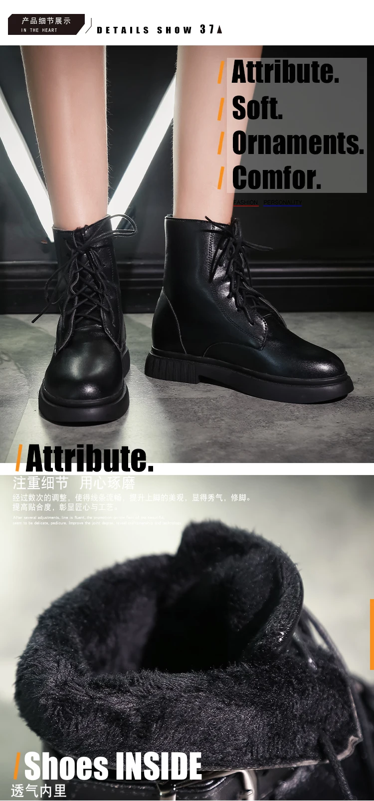 Bota Feminina/распродажа; специальное предложение; женские ботинки из искусственной кожи; коллекция года; зимние ботинки; женские классические зимние теплые ботильоны на меху