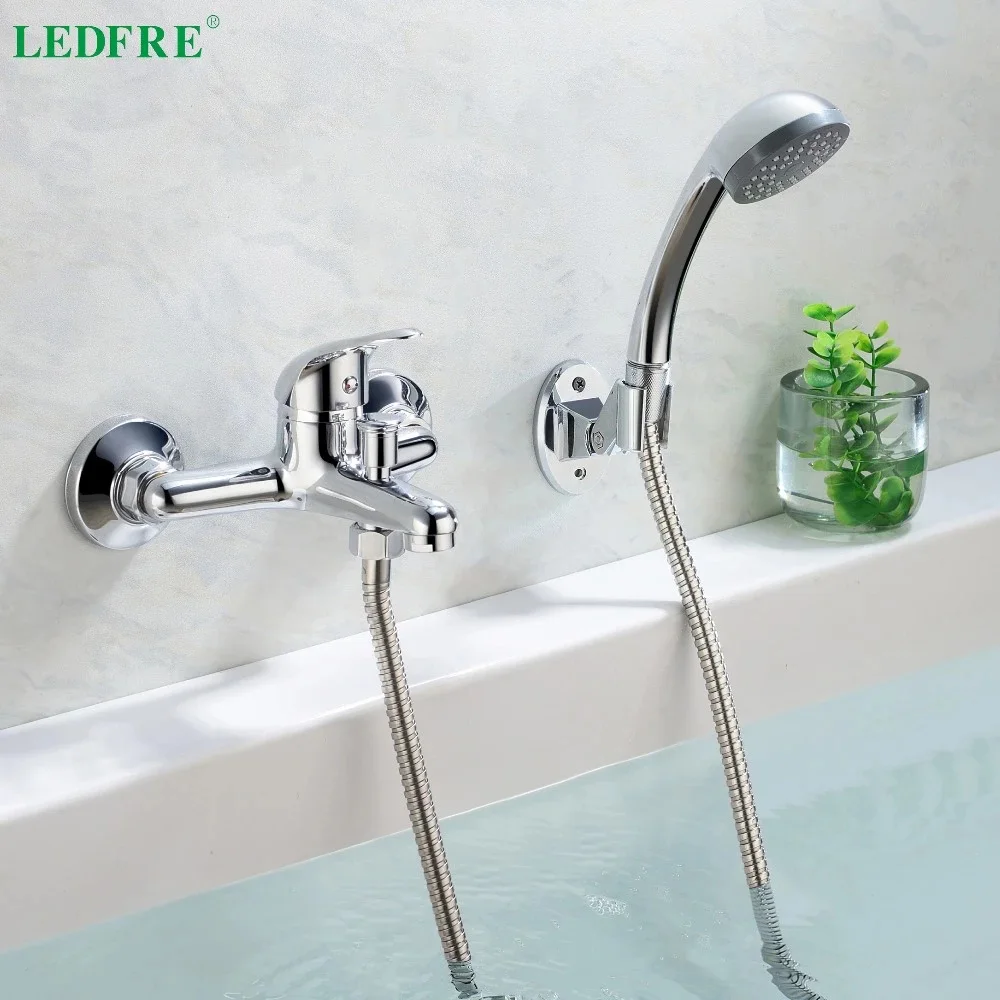 LEDFRE одноступенчатая Одноручная ванная комната кран горячей и холодной воды