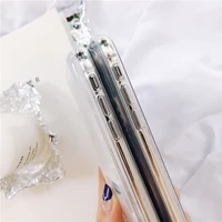 Glitter Phone Case Cover For iphone X XR XS 13 11 12 6S 6 7 8 5 5S SE 2020 2021 Plus Mini Pro MAX Dynamic Liquid Love Heart Quicksand Cover