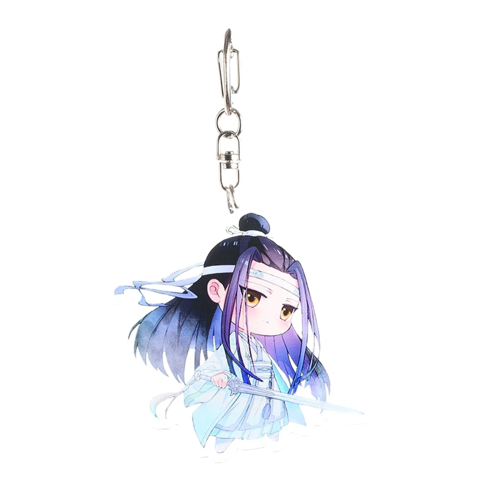 Fujoshi Grandmaster of Demonic mo dao zhu shi Weiwuxian Lan Zhan Portachiavi Брелок с подвеской брелок - Цвет: KEY5032H08