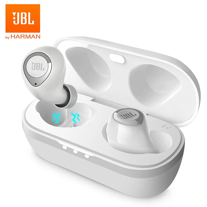 JBL C100TWS True Wireless Earphones Bluetooth 5 0 Stereo Earbuds Pure Bass Sound Gaming Sport Headset with Mic Charging Case