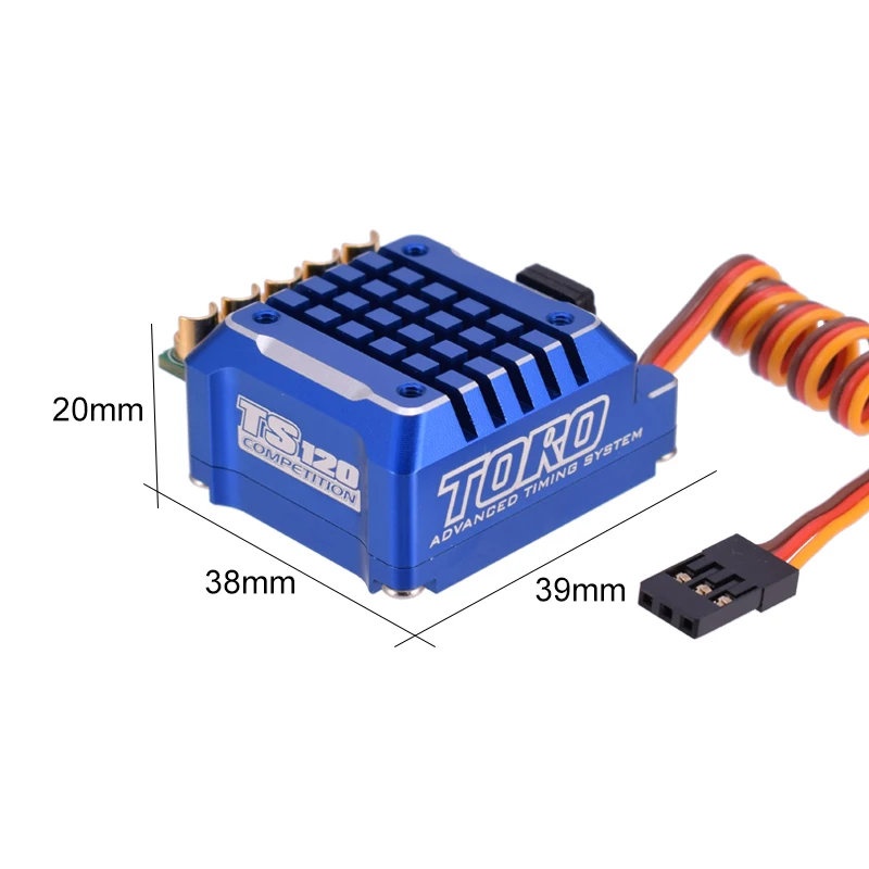 SKYRC TORO TS120 бесщеточный Сенсорный электронный регулятор хода поддержка датчика бесщеточный двигатель для 1:10 1:12 RC автомобиля