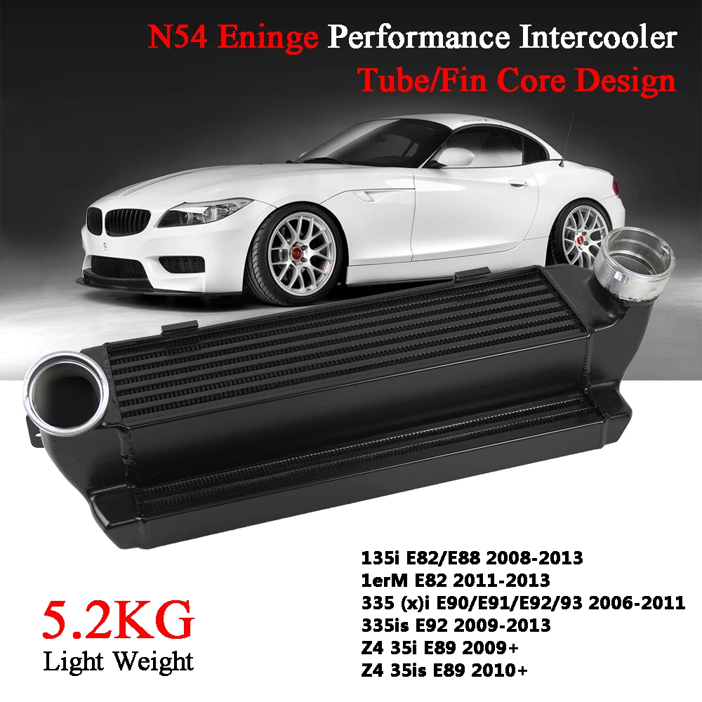 Front Mount BMW N54 Intercooler Fits for BMW 335i 335is Z4