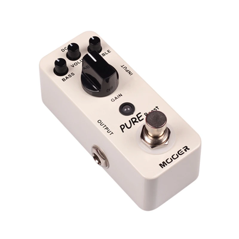 Mooer Pure Boost Micro Guitar Effect Pedal Mini Boost электрогитара педаль True Bypass металлический корпус для гитары Запчасти и аксессуары