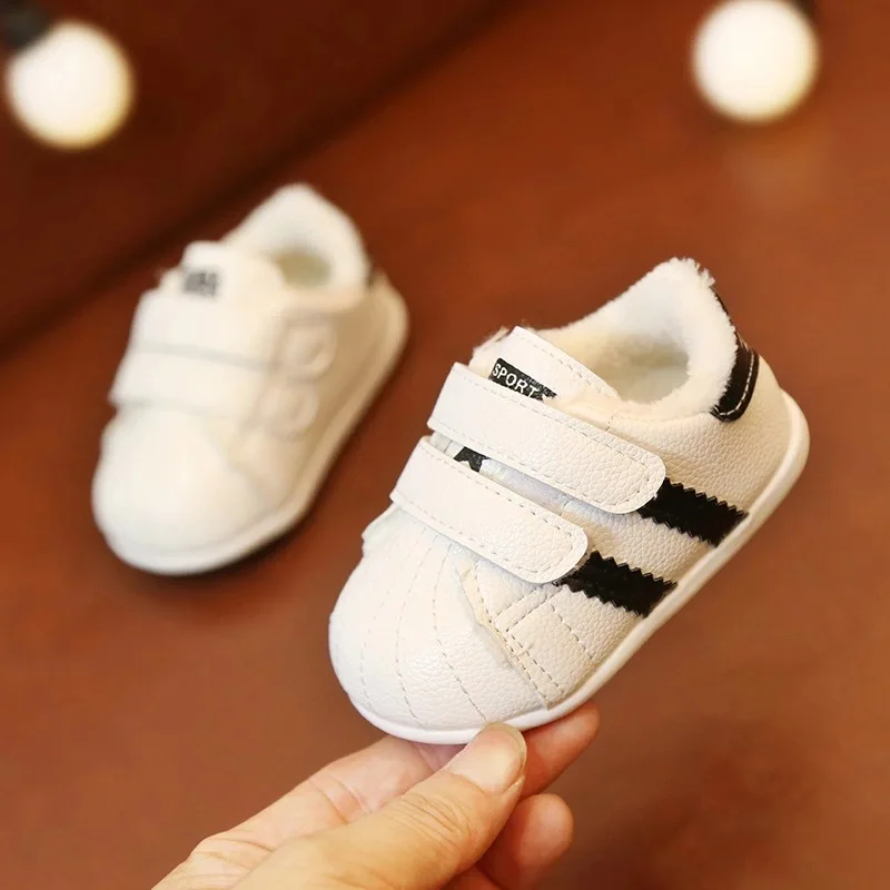 Детская обувь, Мужская Осенняя детская обувь, мягкая подошва, обувь для малышей, обувь для малышей, детская белая обувь