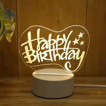 

3D Home Decor Art Kid Night Light Desk Light Adorable Creative Table Lamp Modern Cute Atmosphere