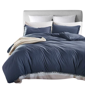 

Duvet Cover Set Double Queen King Solid Pink Luxury Bedspread Kids Single Bed Sheet Pillowcases 3pcs Bedding Set Family