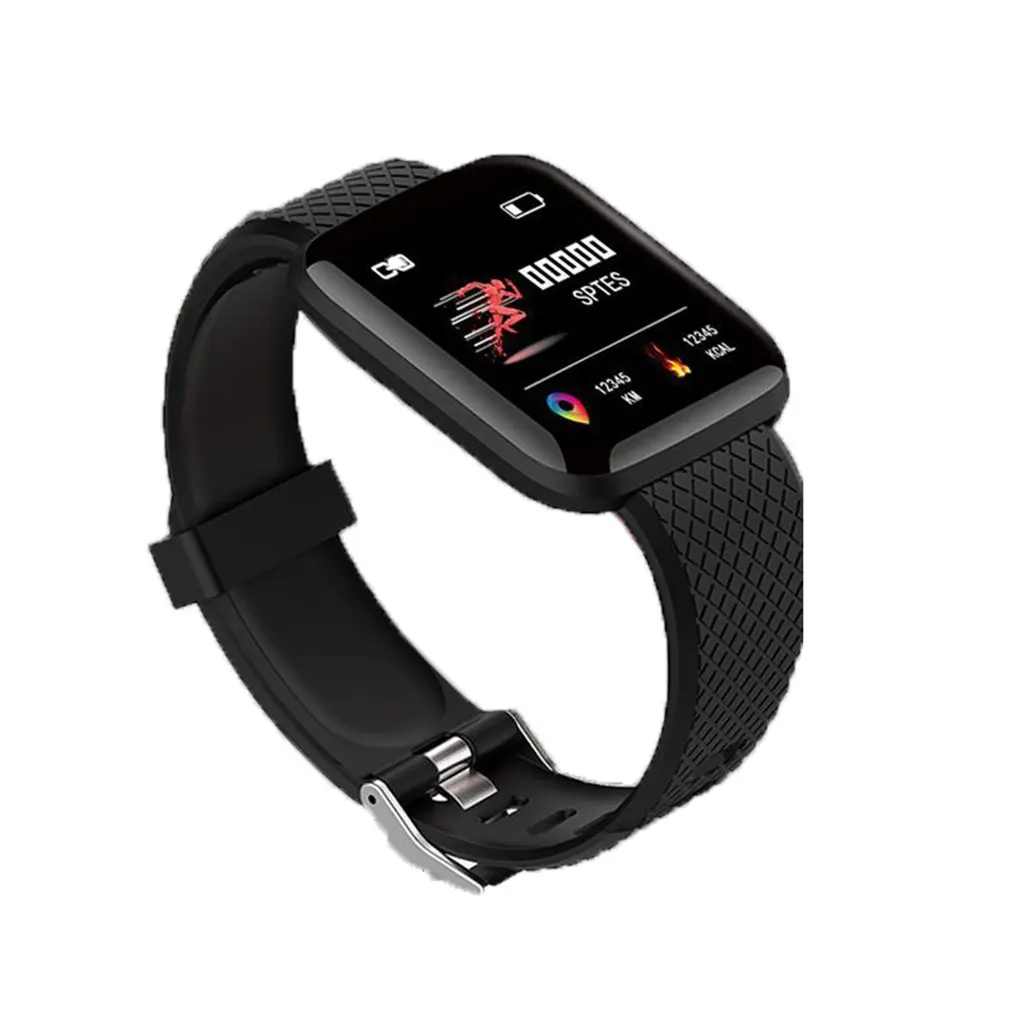 116plus Smart Watch Men Blood Pressure Smartwatch Women Heart Rate Monitor Fitness Tracker Bluetooth Sport Watches | Электроника