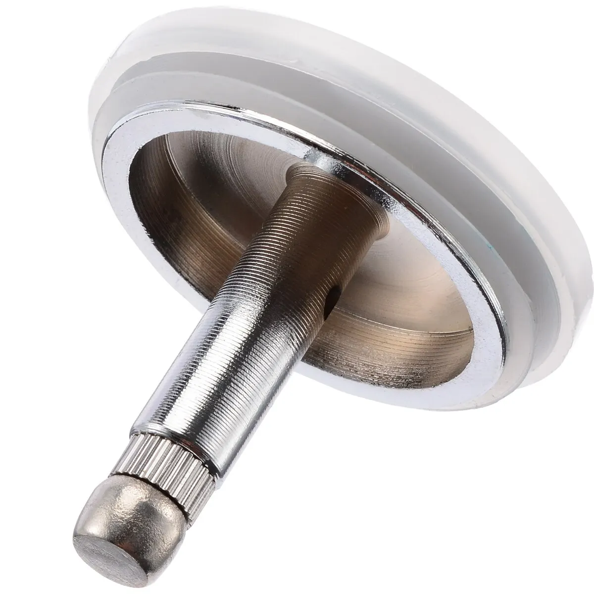 1Pc Stainless Toilet Wash  Bath Basin Practical Sink  Plug Multifunctional Kitchen Sink Strain Waste Plug Chrome Stopper
